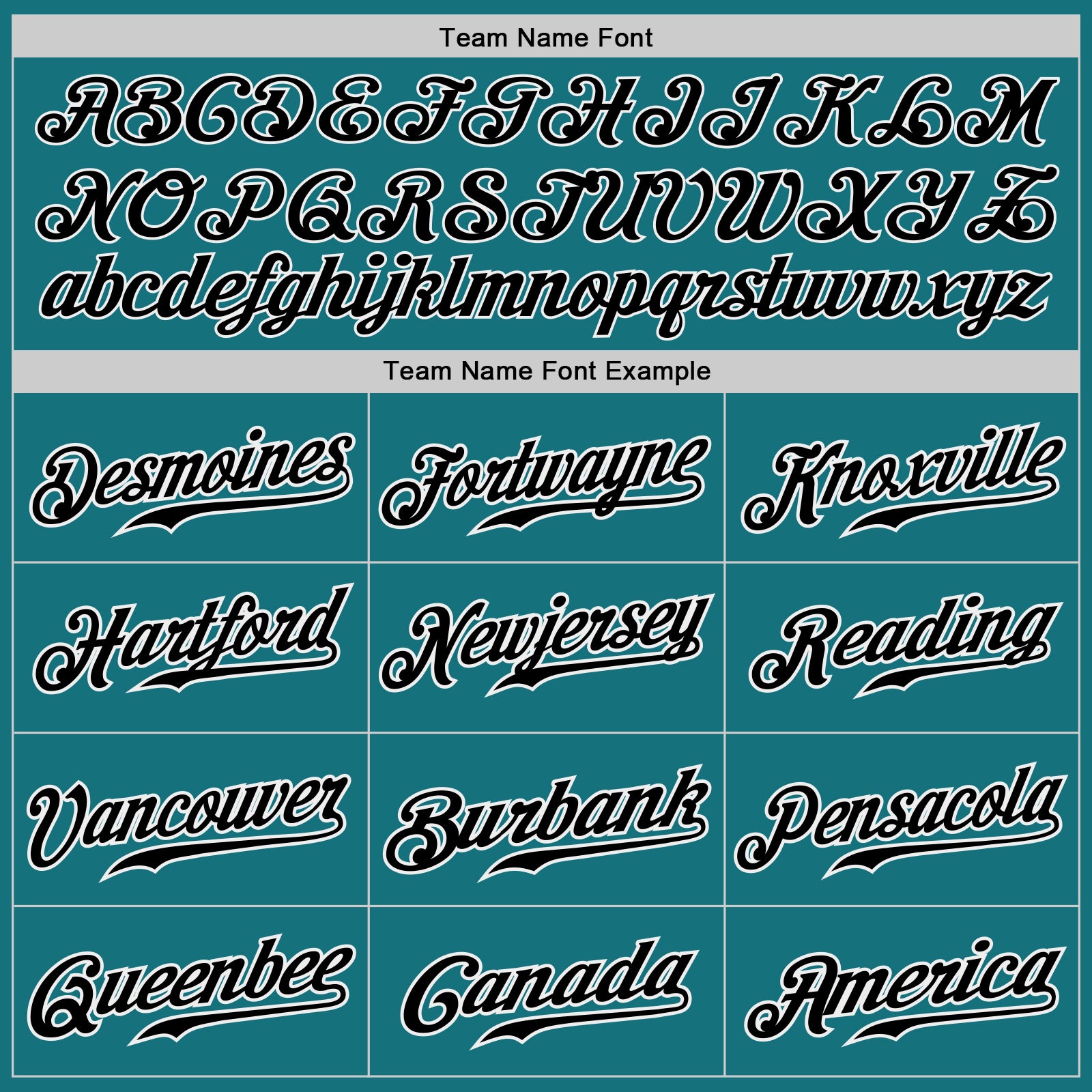 Custom Teal Black-White Authentic Baseball Jersey