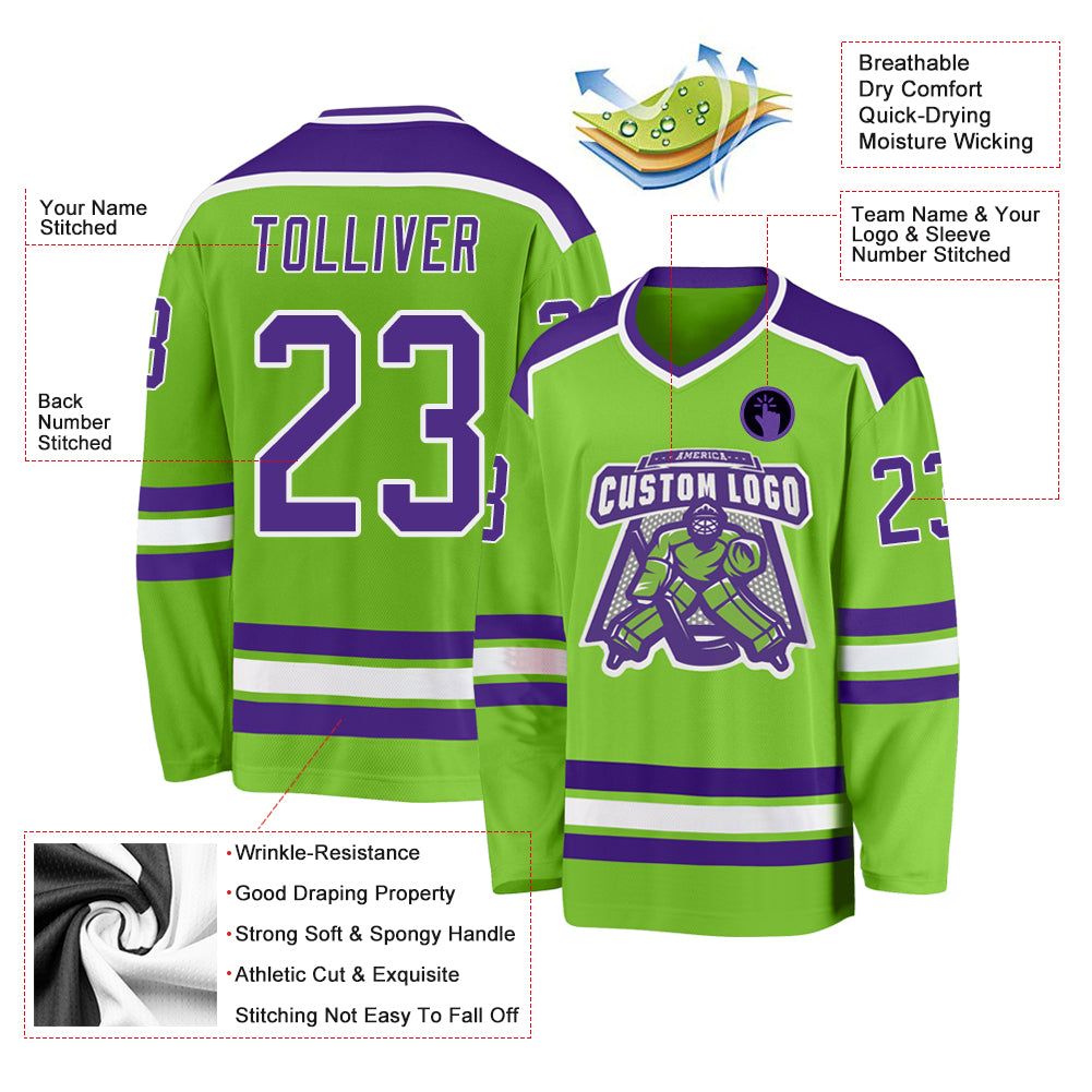 Athletic Knit Custom Hockey Jersey Options