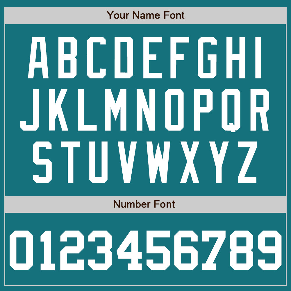 Custom Teal White Authentic Baseball Jersey