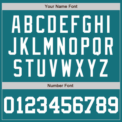 Custom Teal White Authentic Baseball Jersey