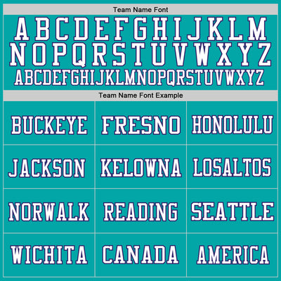 Custom Aqua Purple-White Mesh Authentic Football Jersey