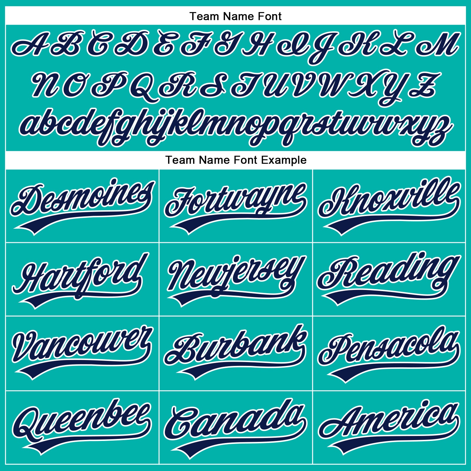 Custom Aqua White Pinstripe Navy Authentic Baseball Jersey