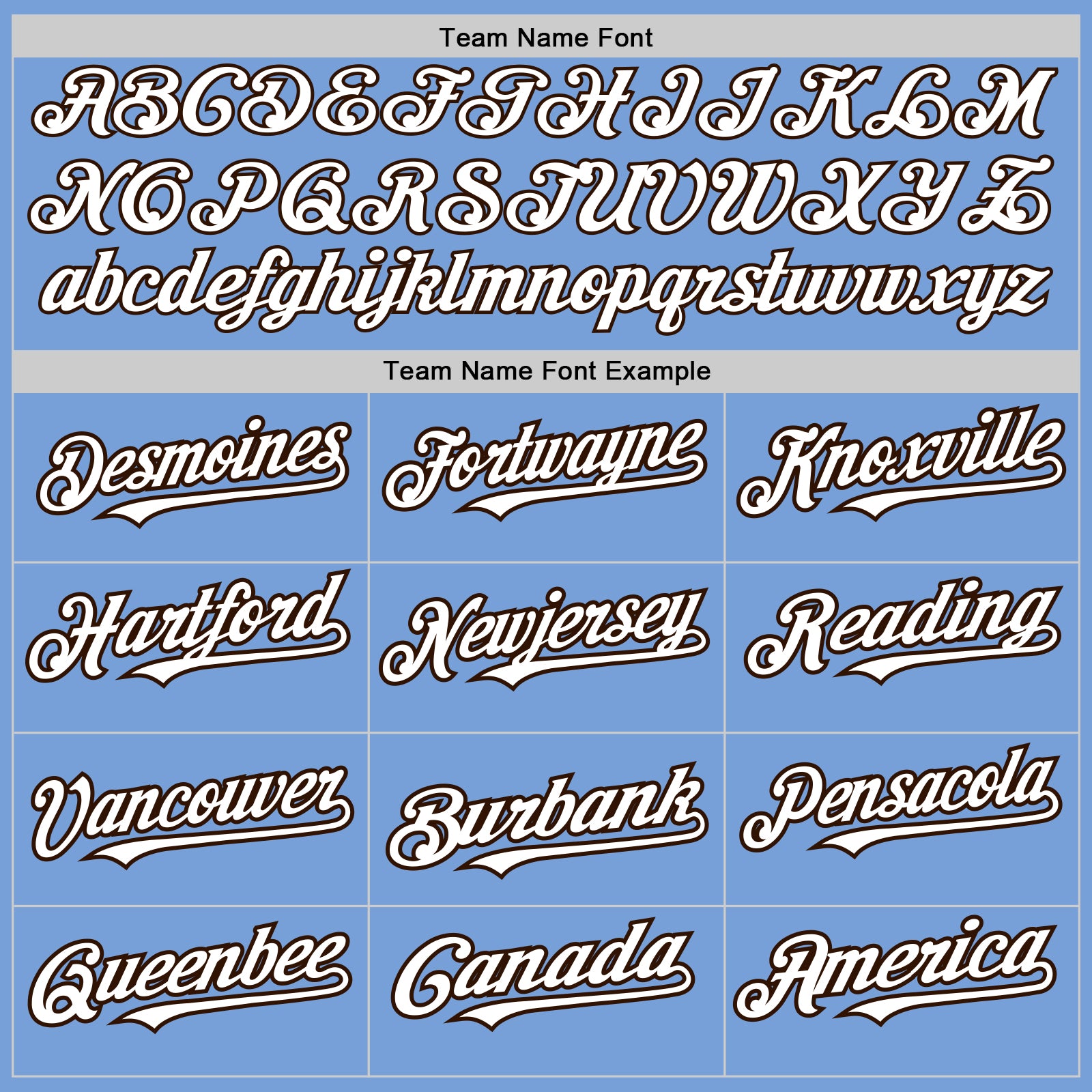 Custom Light Blue White-Brown 3 Colors Arm Shapes Authentic Baseball Jersey