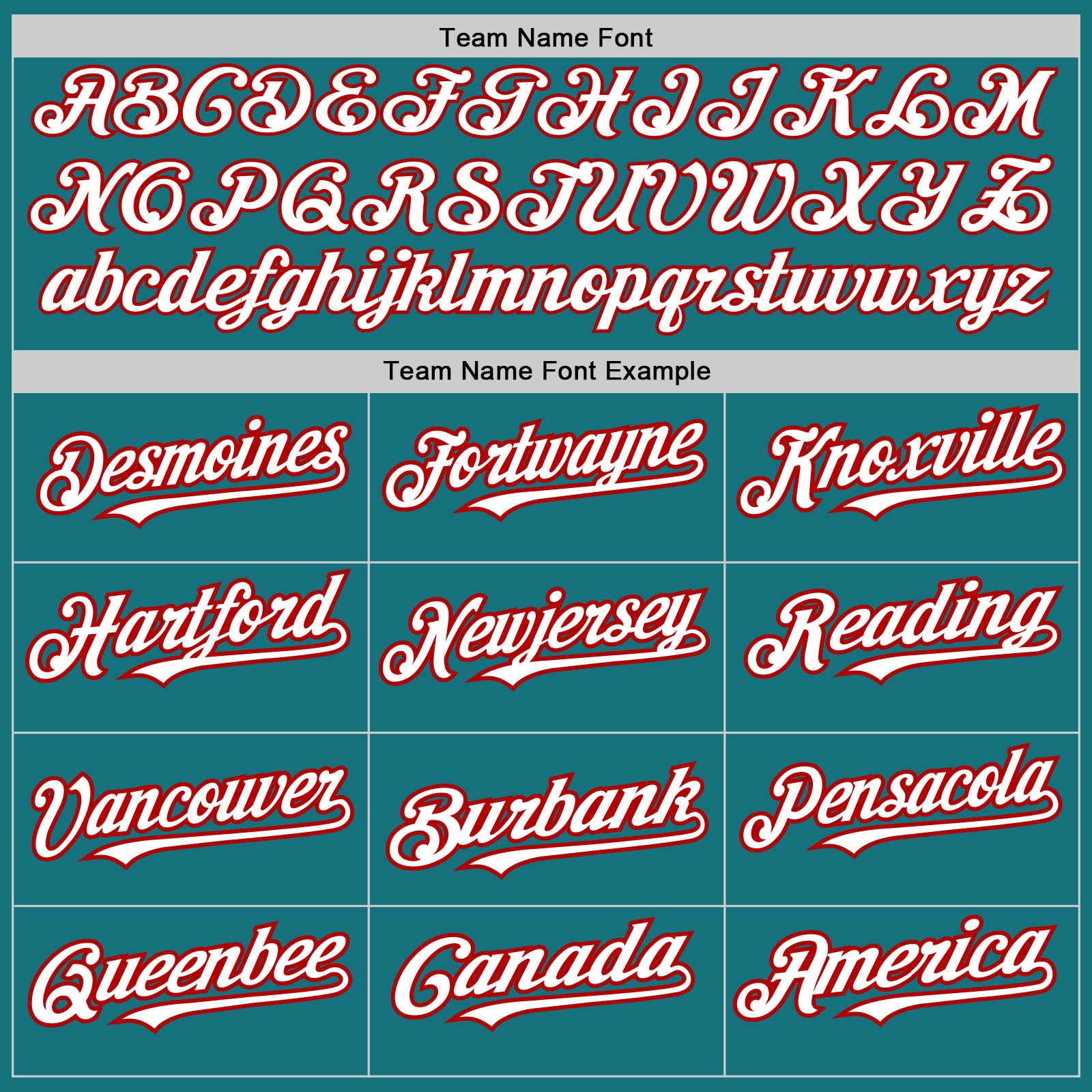 Custom Teal White-Red 3 Colors Arm Shapes Authentic Baseball Jersey