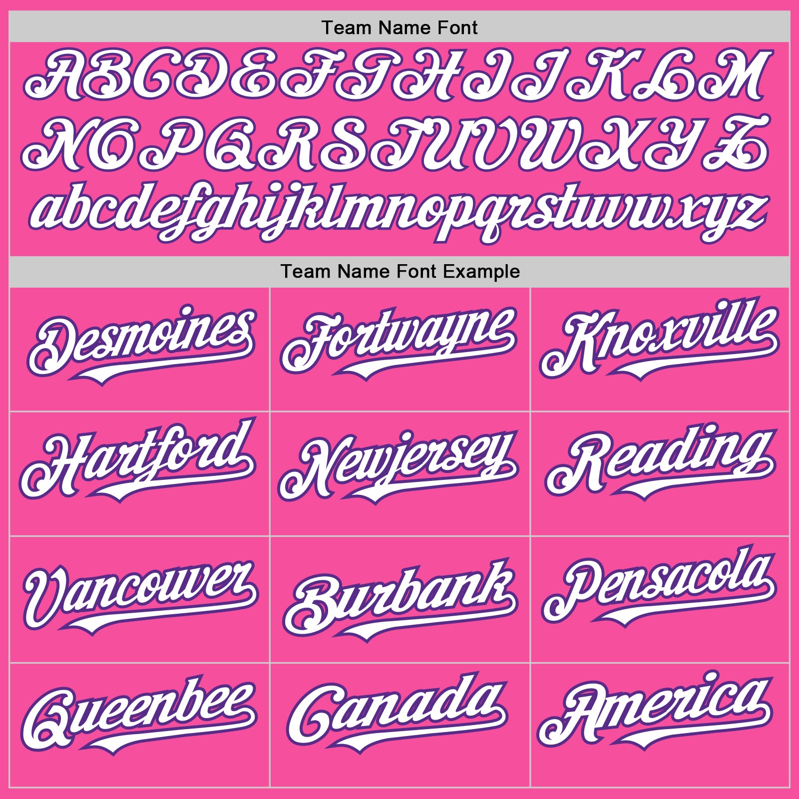 Custom Pink White-Purple 3 Colors Arm Shapes Authentic Baseball Jersey