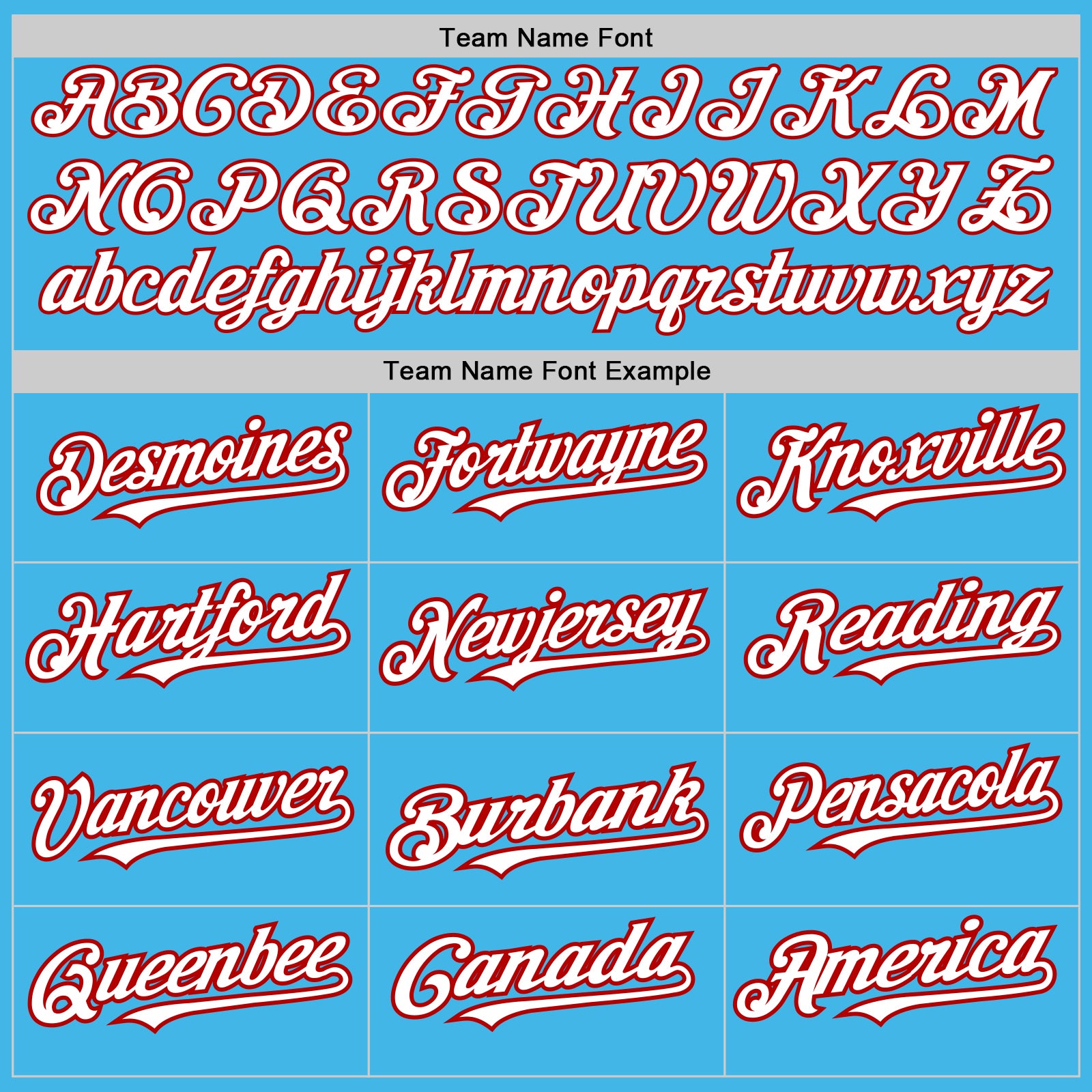 Custom Sky Blue White-Red 3 Colors Arm Shapes Authentic Baseball Jersey