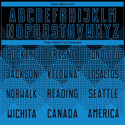 Custom Blue Black Round Neck Sublimation Basketball Suit Jersey