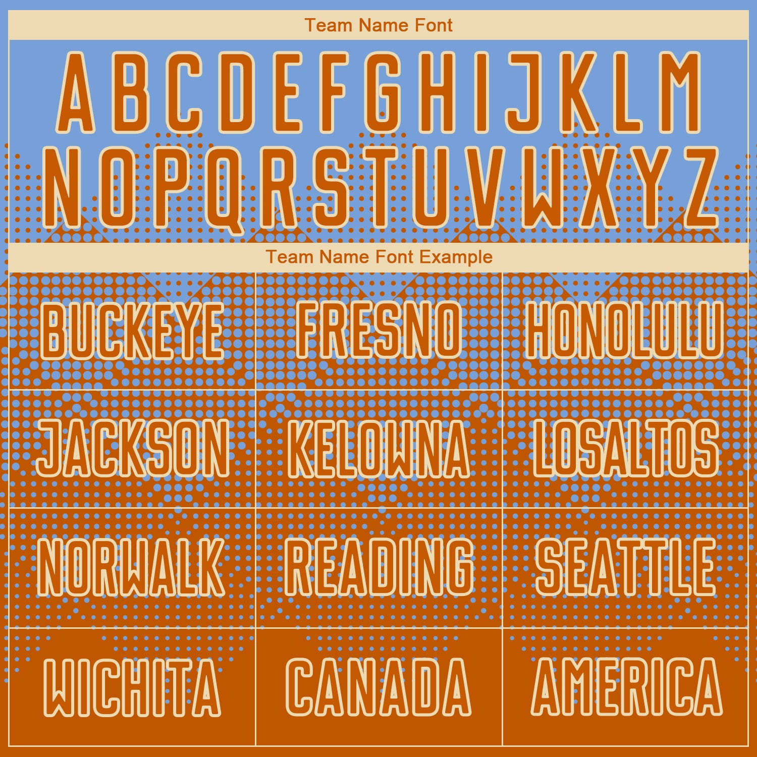 Custom Light Blue Texas Orange-Cream Round Neck Sublimation Basketball Suit Jersey