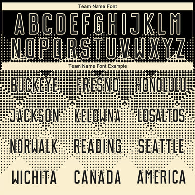 Custom Cream Black Round Neck Sublimation Basketball Suit Jersey