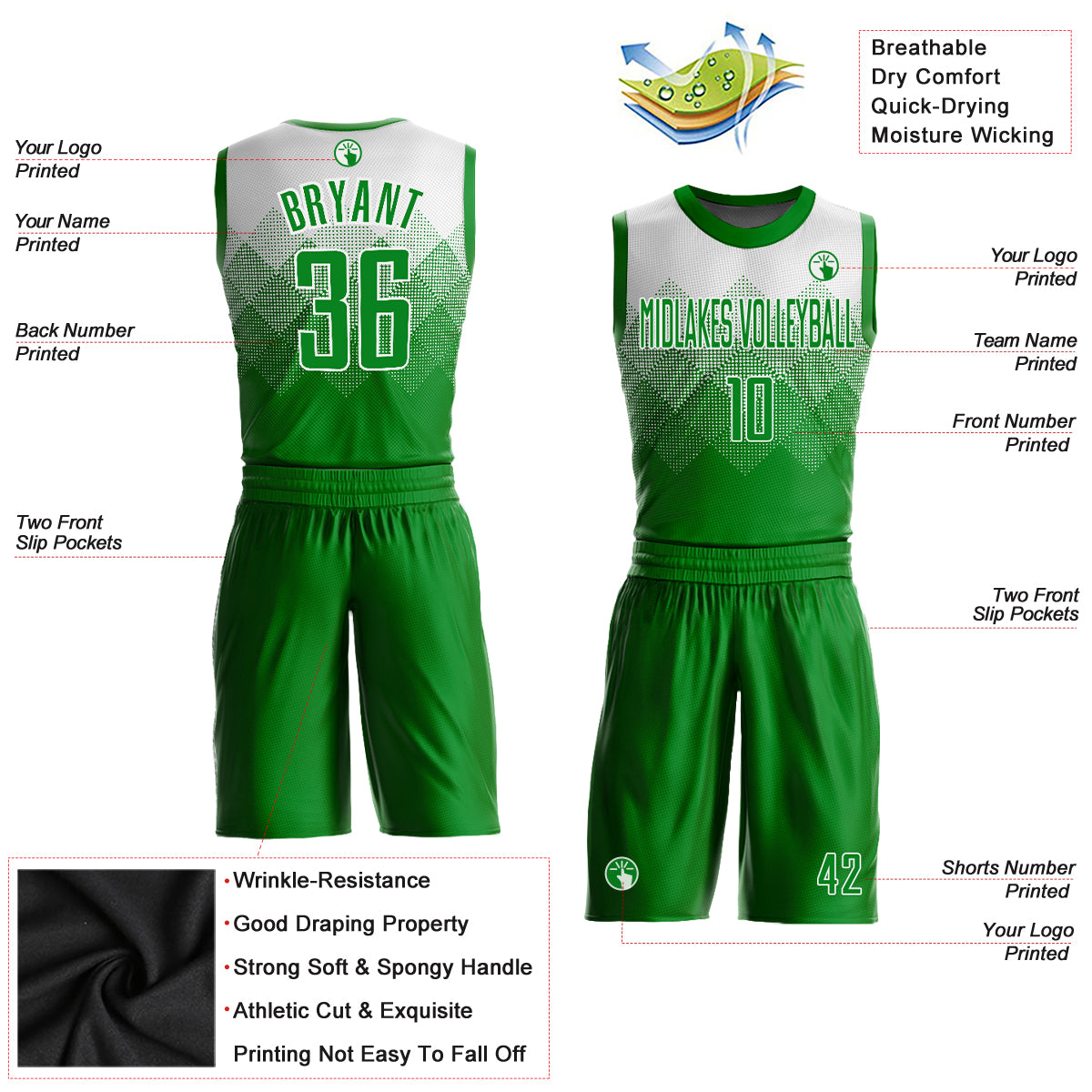  Custom Christmas Printed Basketball Jersey