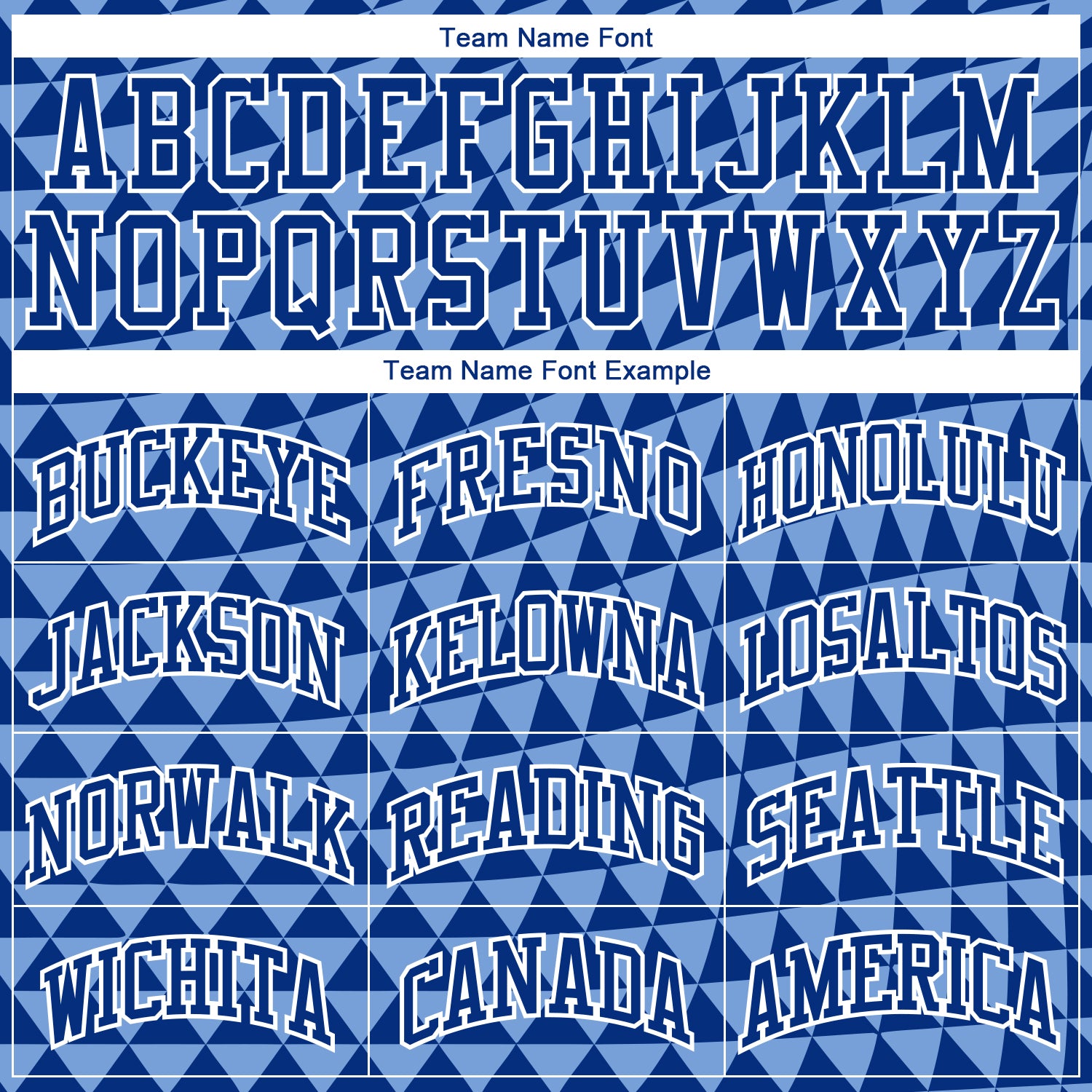 Custom Light Blue Royal-White Triangle Shapes Round Neck Sublimation Basketball Suit Jersey