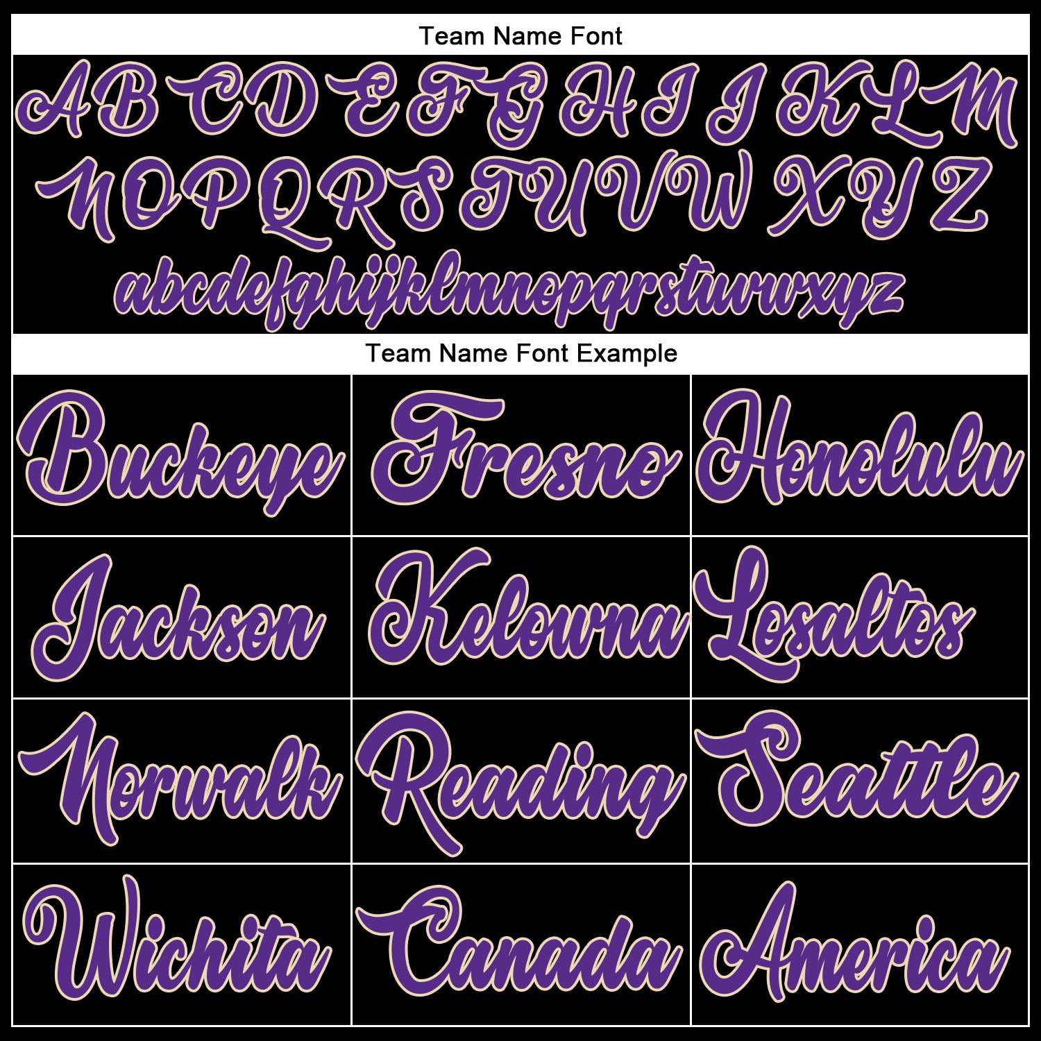 Custom Black Purple-Cream Authentic Baseball Jersey