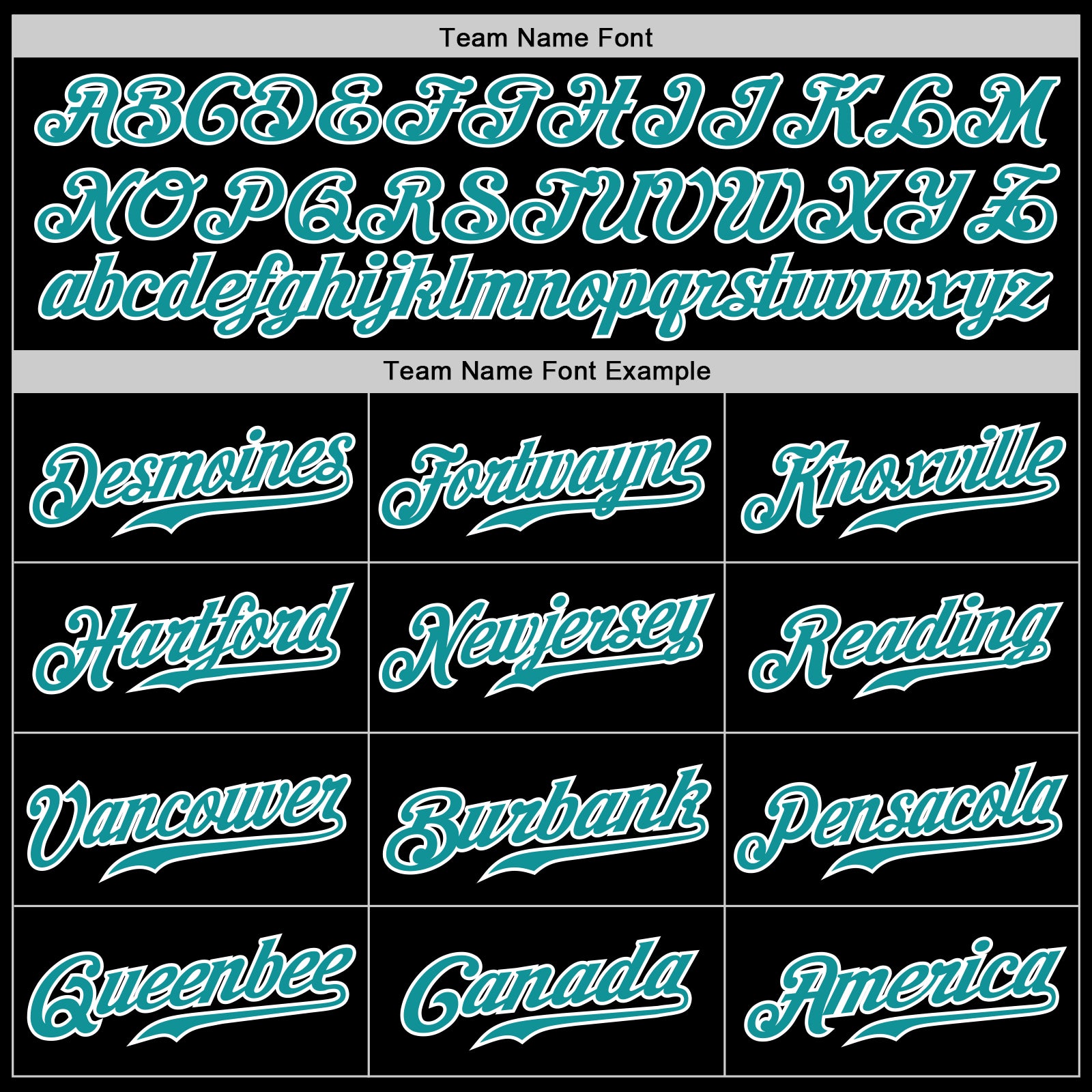 Custom Black Aqua Pinstripe Teal-White Authentic Baseball Jersey