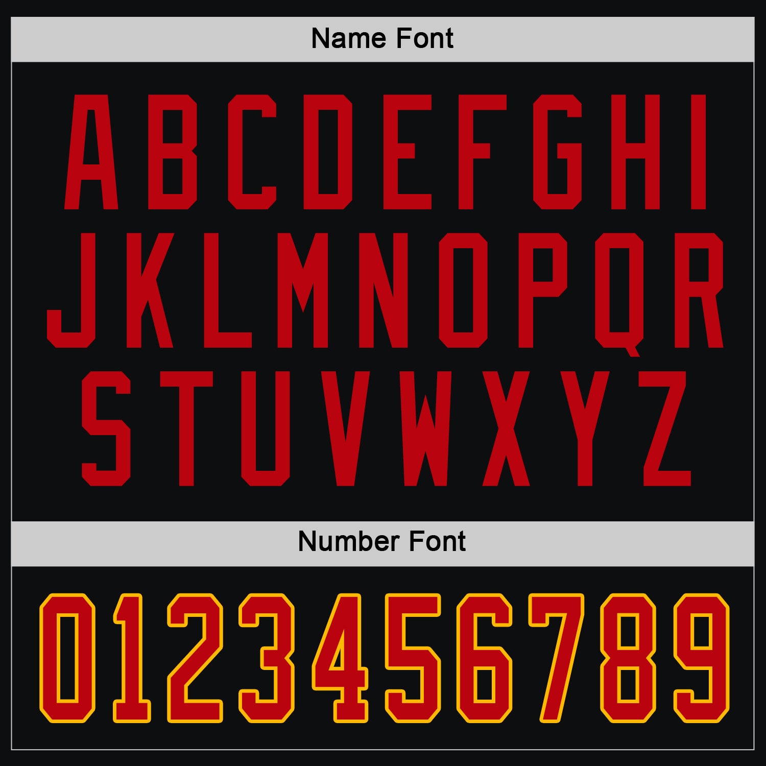 Custom Black Red-Gold Hockey Jersey