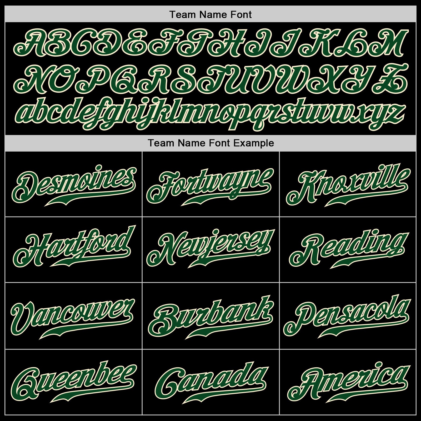 Custom Black Green-Cream Authentic Baseball Jersey