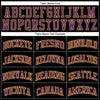 Custom Black Gold Pinstripe Purple-Gold Authentic Basketball Jersey