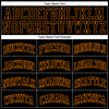 Custom Black Bay Orange Authentic Throwback Basketball Jersey
