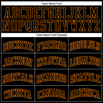 Custom Black Bay Orange Authentic Throwback Basketball Jersey