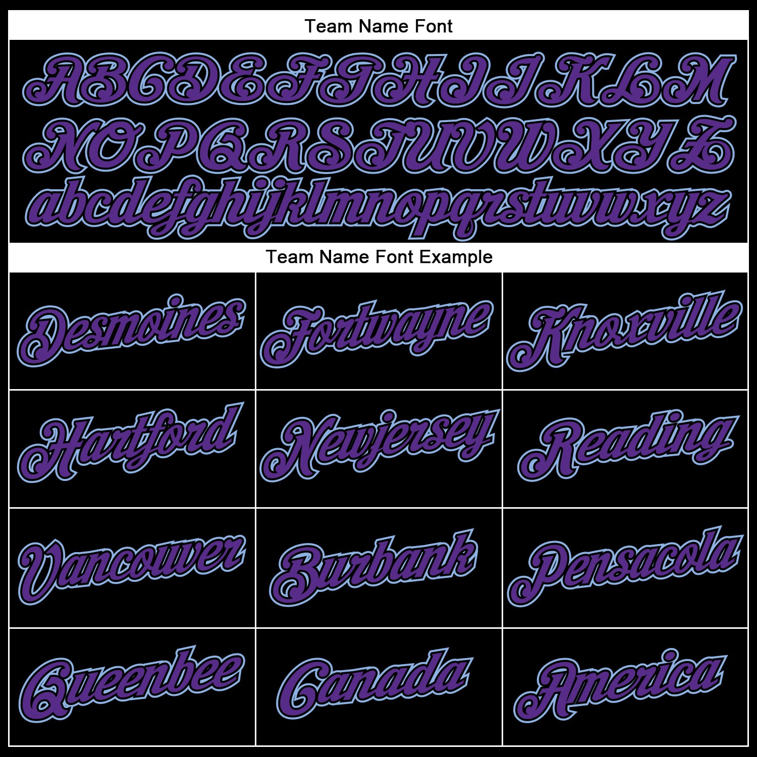 Custom Black Purple-Light Blue Performance T-Shirt