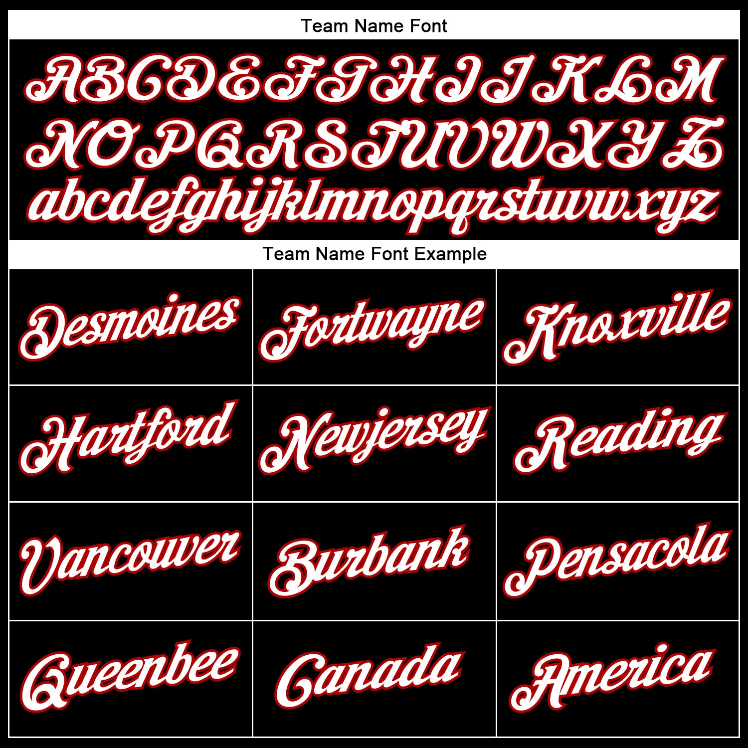 Custom Black White-Red Performance T-Shirt