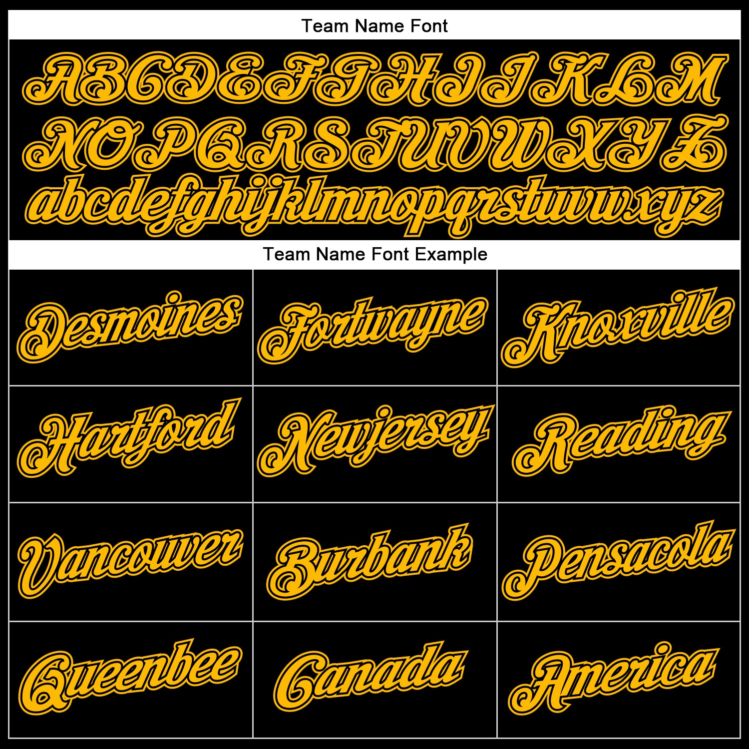 Custom Black Gold Performance T-Shirt