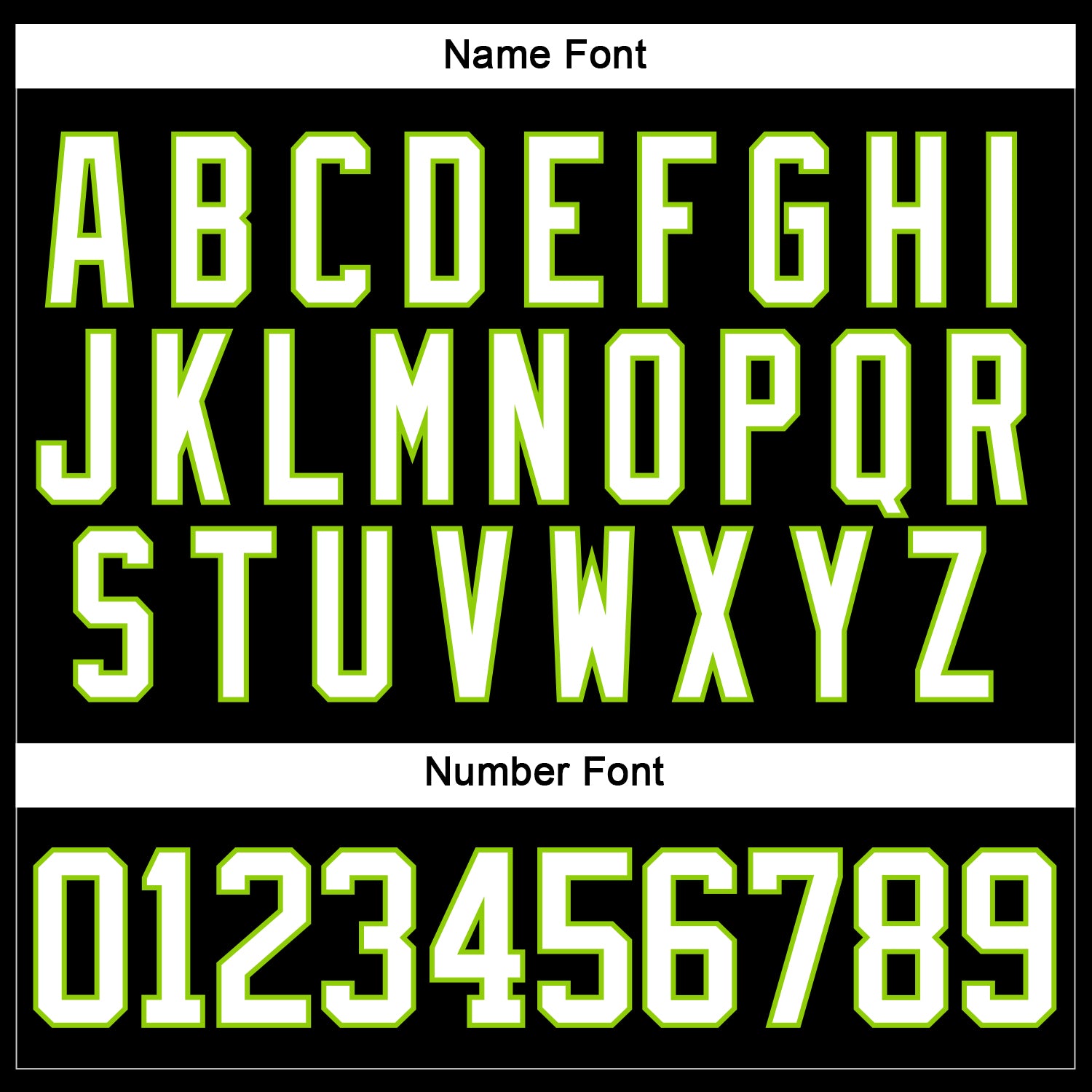 Custom Black White-Neon Green Hockey Lace Neck Jersey