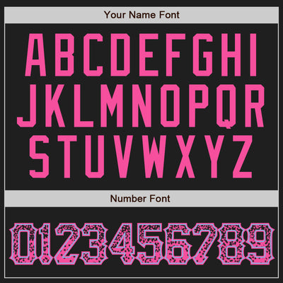 Custom Black Pink-Light Blue Authentic Drift Fashion Baseball Jersey