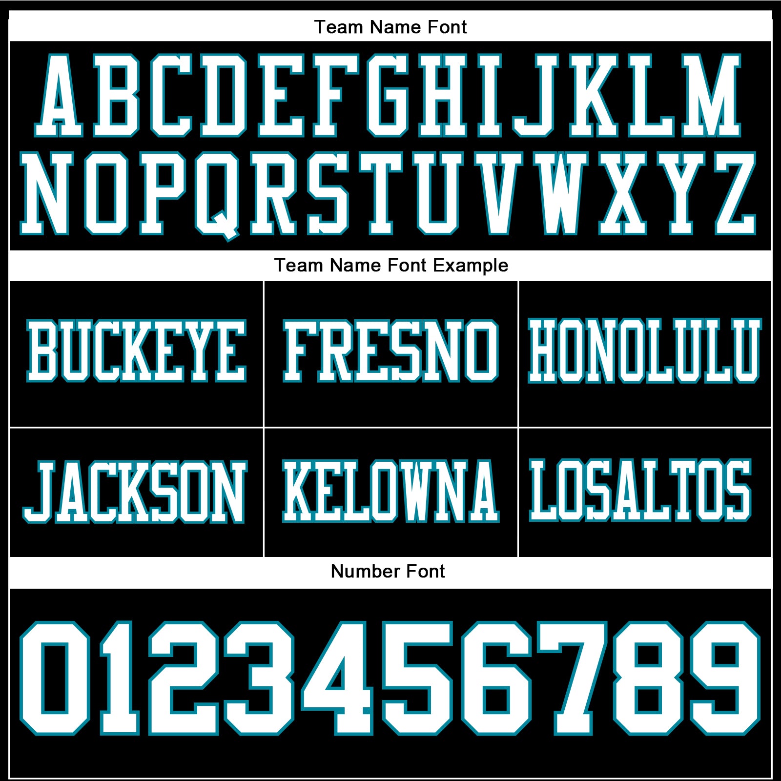 Custom Black White-Teal Authentic Football Jersey