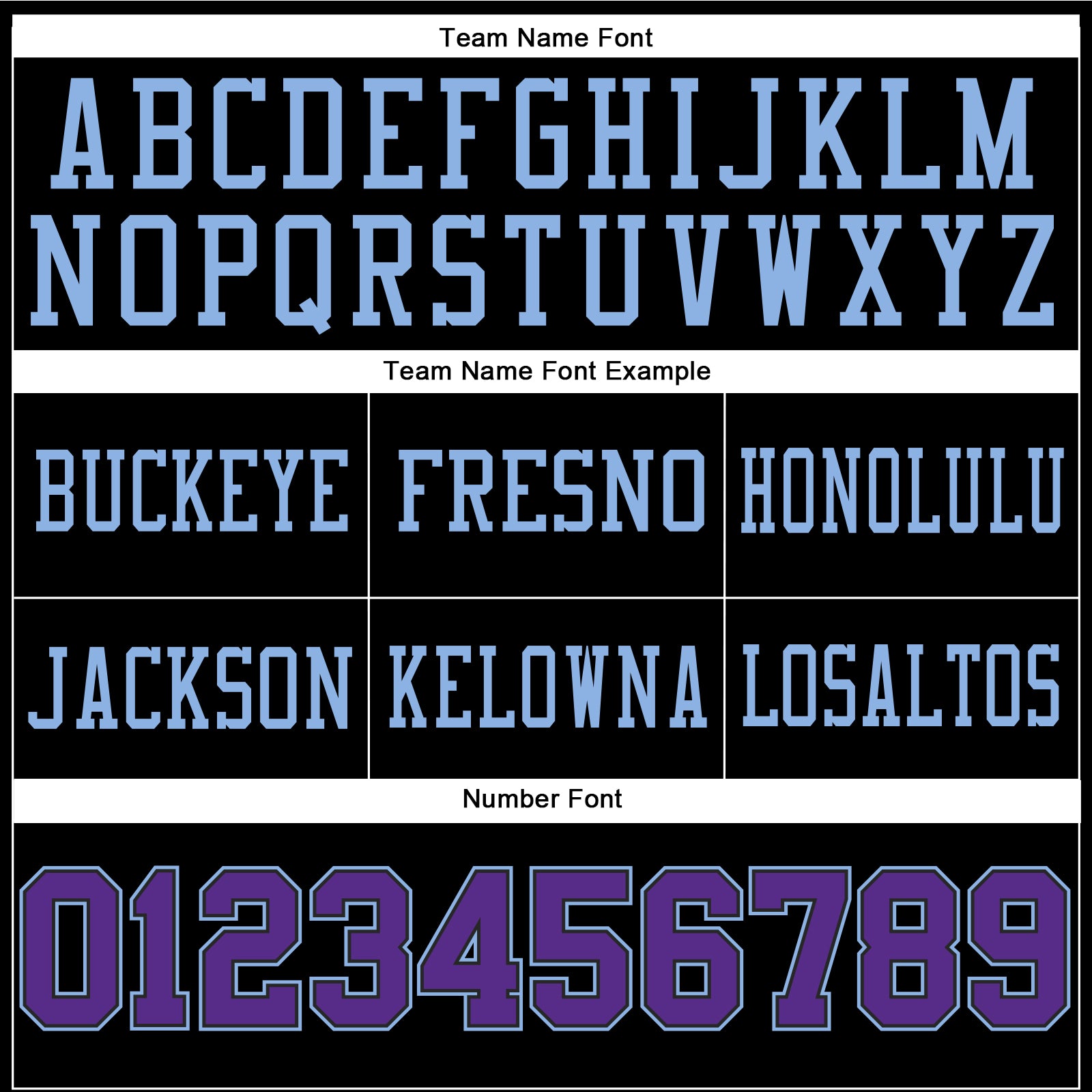 Custom Black Purple-Light Blue Authentic Football Jersey