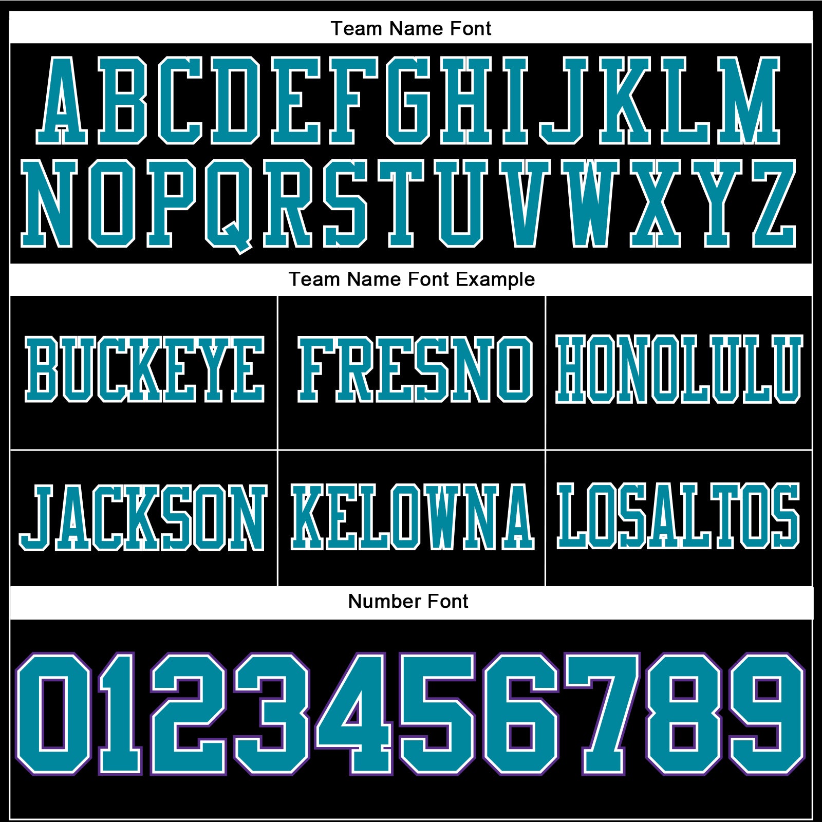 Custom Black Teal-Purple Authentic Football Jersey