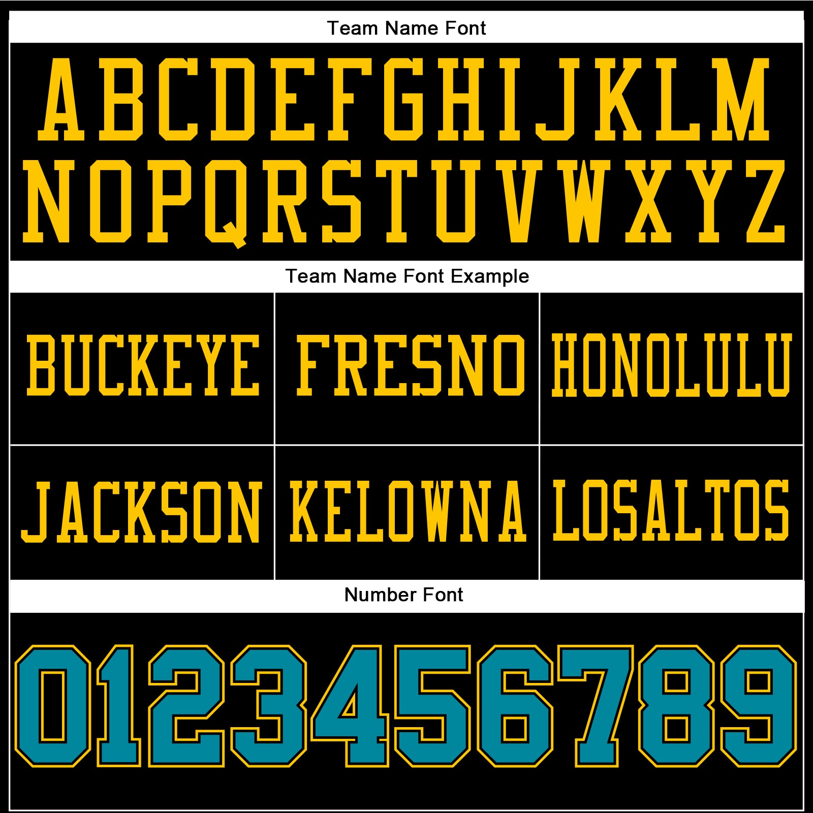 Custom Black Teal-Yellow Authentic Football Jersey