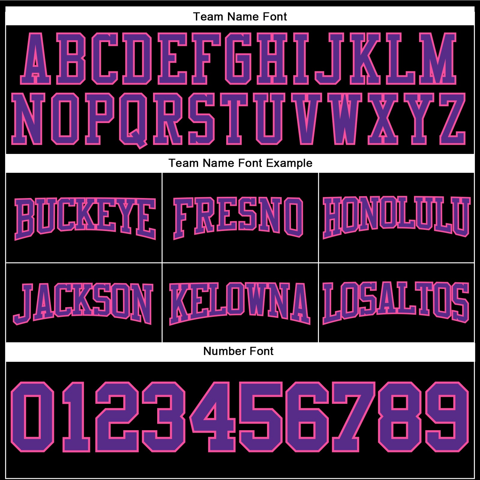 Custom Stitched Black Purple-Pink Football Pullover Sweatshirt Hoodie