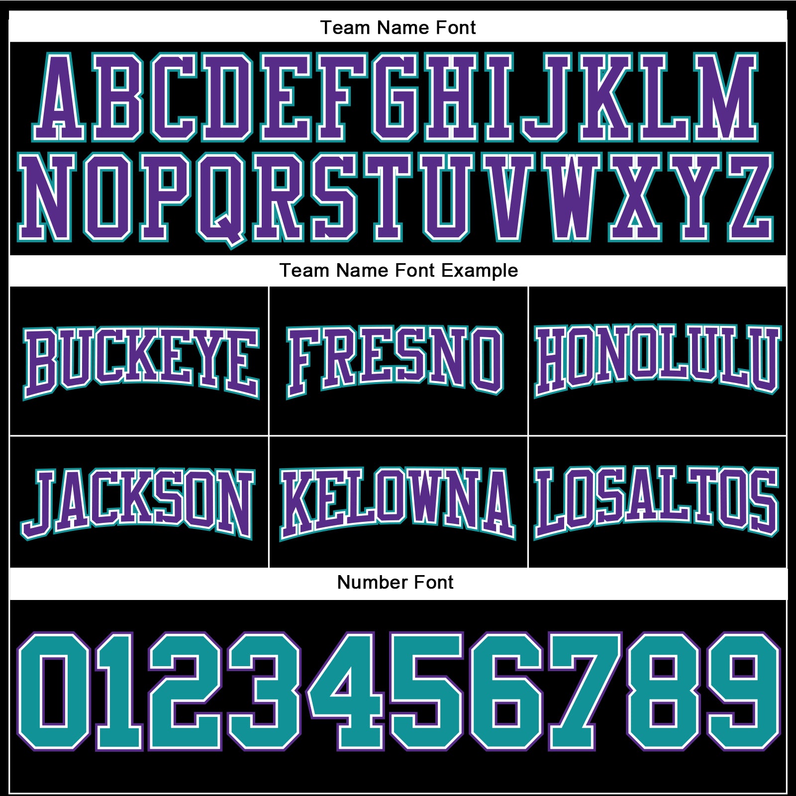 Custom Stitched Black Teal-Purple Football Pullover Sweatshirt Hoodie