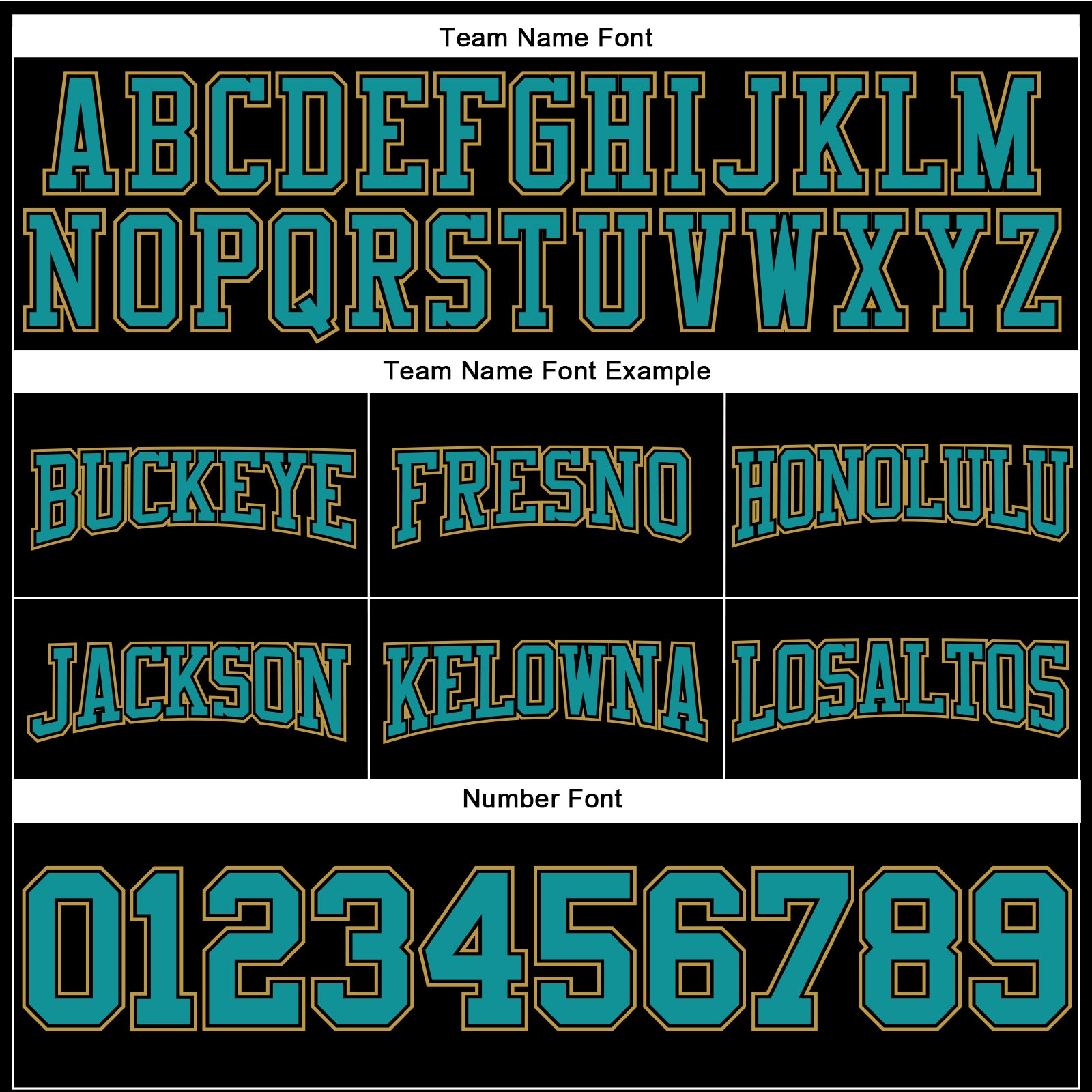 Custom Stitched Black Teal-Old Gold Football Pullover Sweatshirt Hoodie