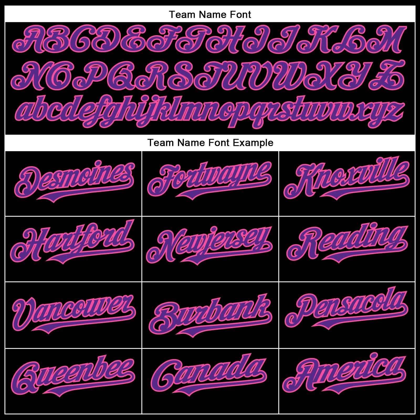 Custom Black Purple-Pink Authentic Baseball Jersey