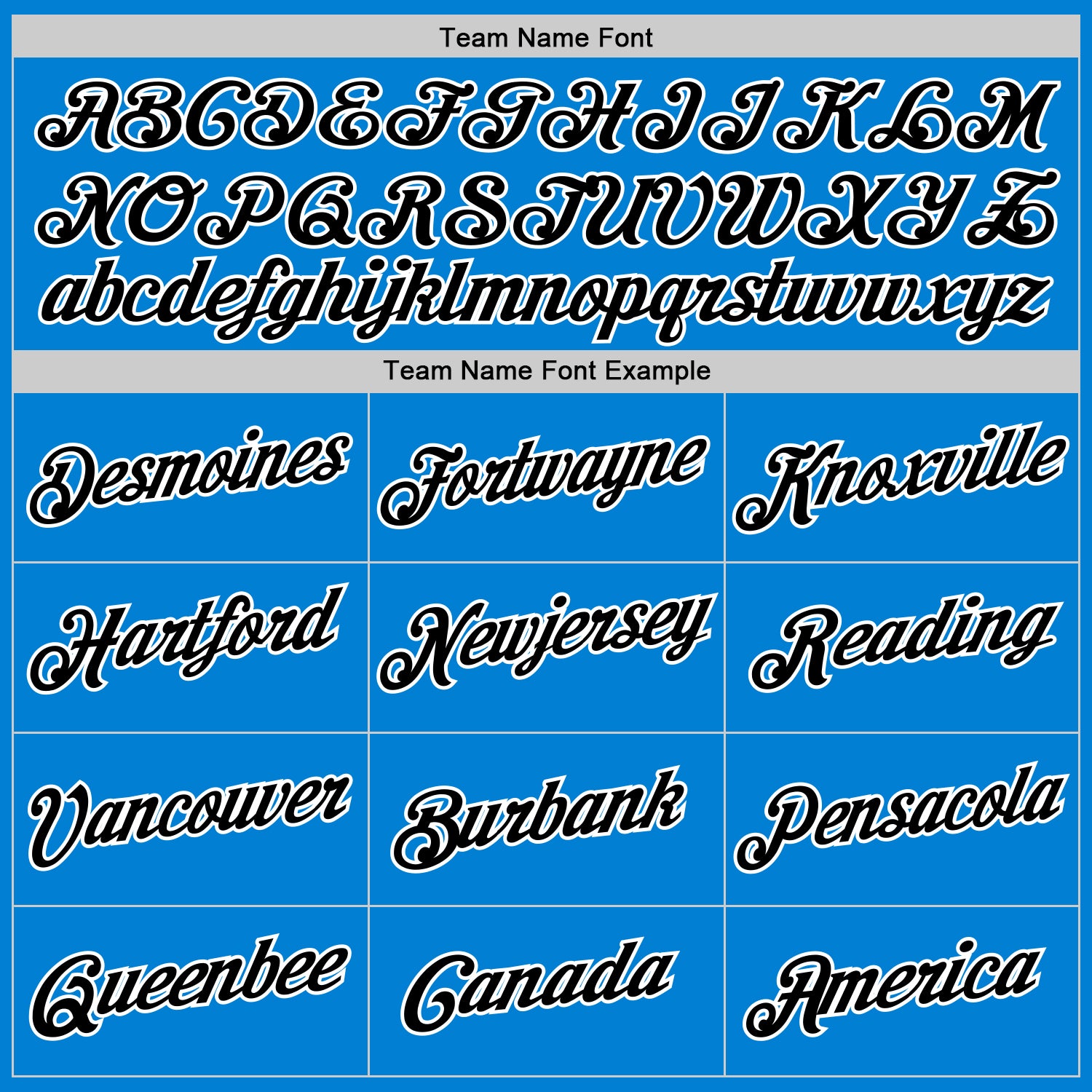 Custom Blue Black-White Performance T-Shirt