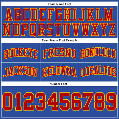 Custom Blue Red-Gold Authentic Throwback Basketball Shorts