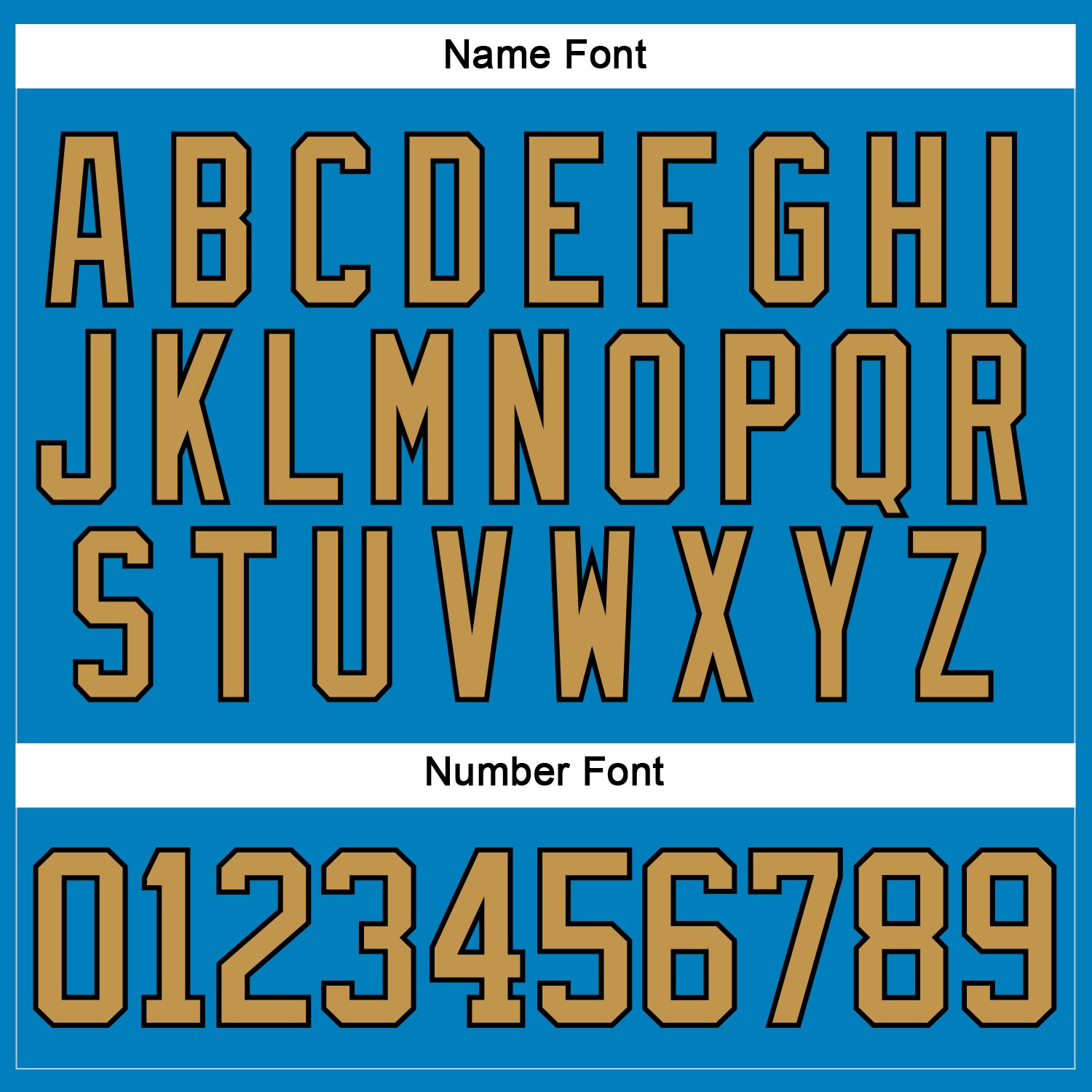 Custom Blue Old Gold-Black Hockey Lace Neck Jersey