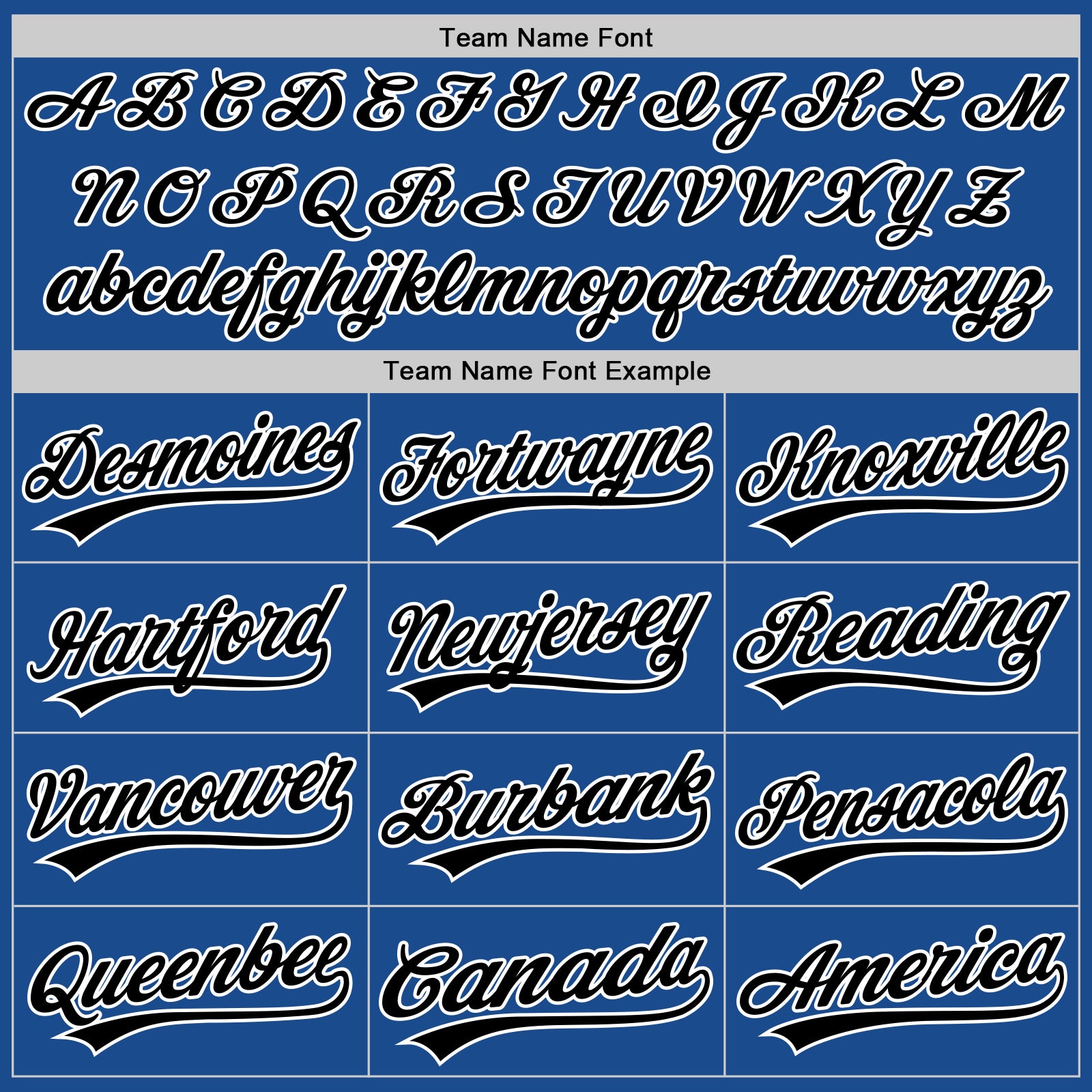 Custom Blue Black-White Authentic Throwback Baseball Jersey