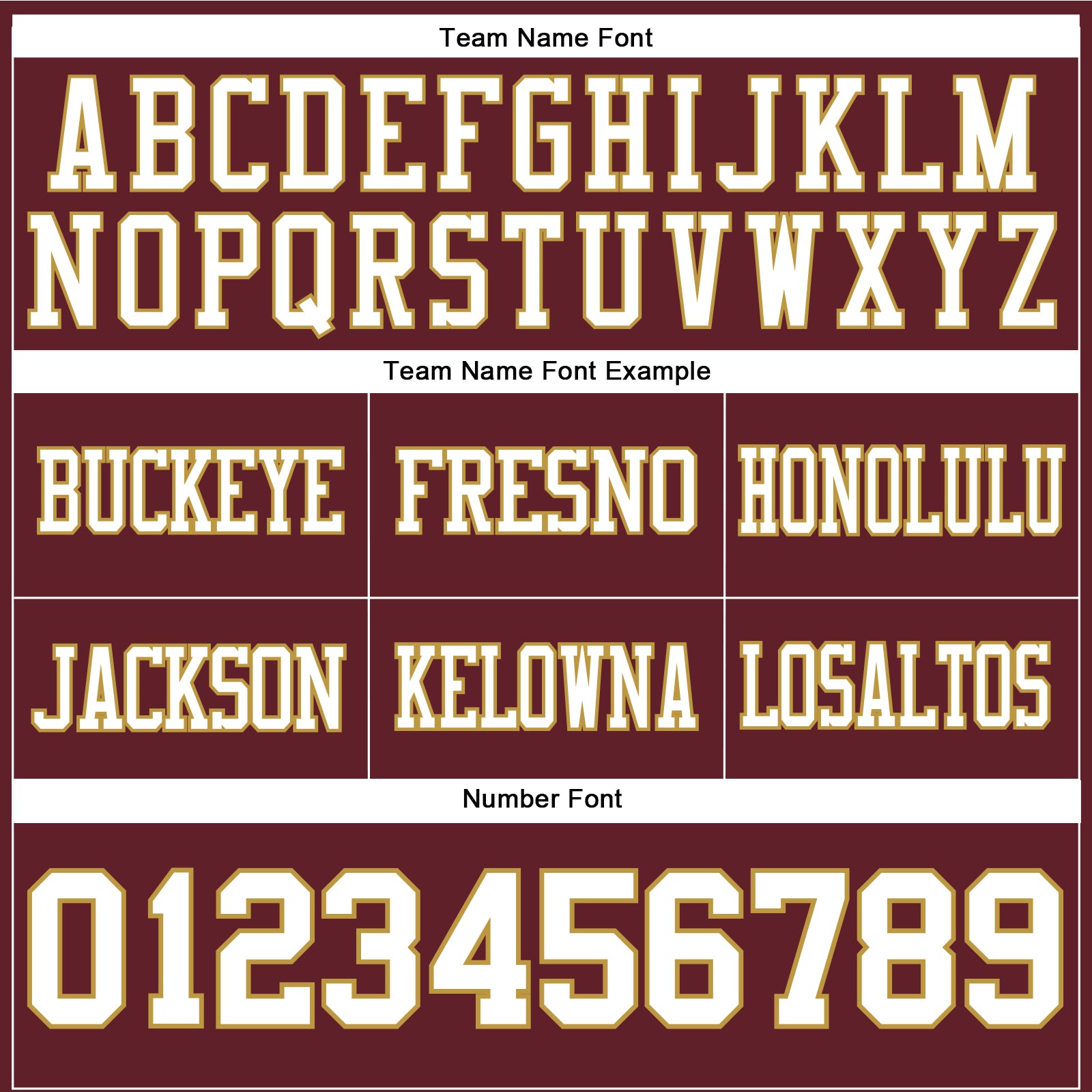 Custom Burgundy White-Old Gold Authentic Football Jersey