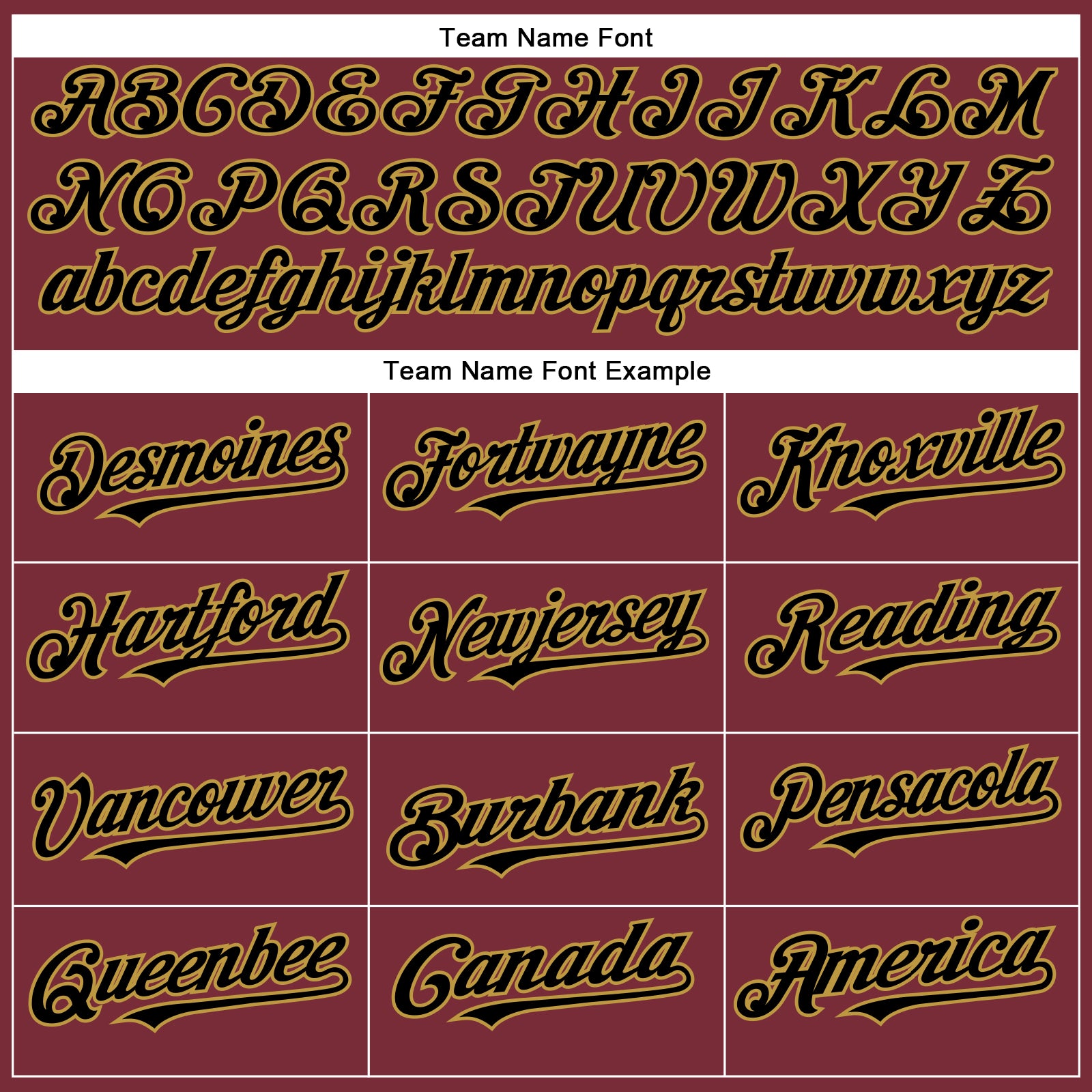 Custom Burgundy Black-Old Gold Authentic Baseball Jersey