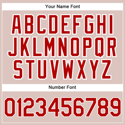 Custom Camo Red-White Authentic Salute To Service Baseball Jersey