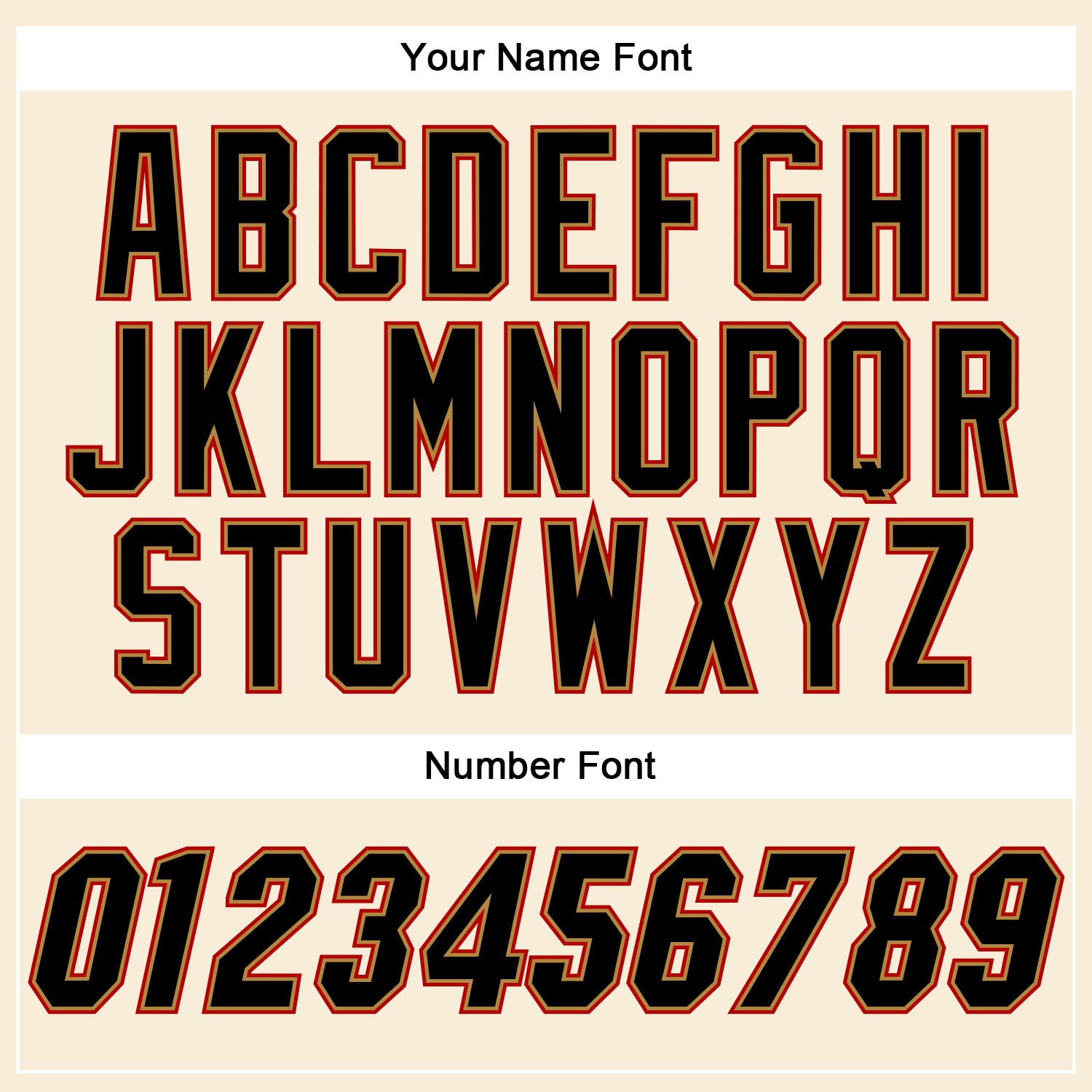 Custom Cream Black-Old Gold Authentic Baseball Jersey