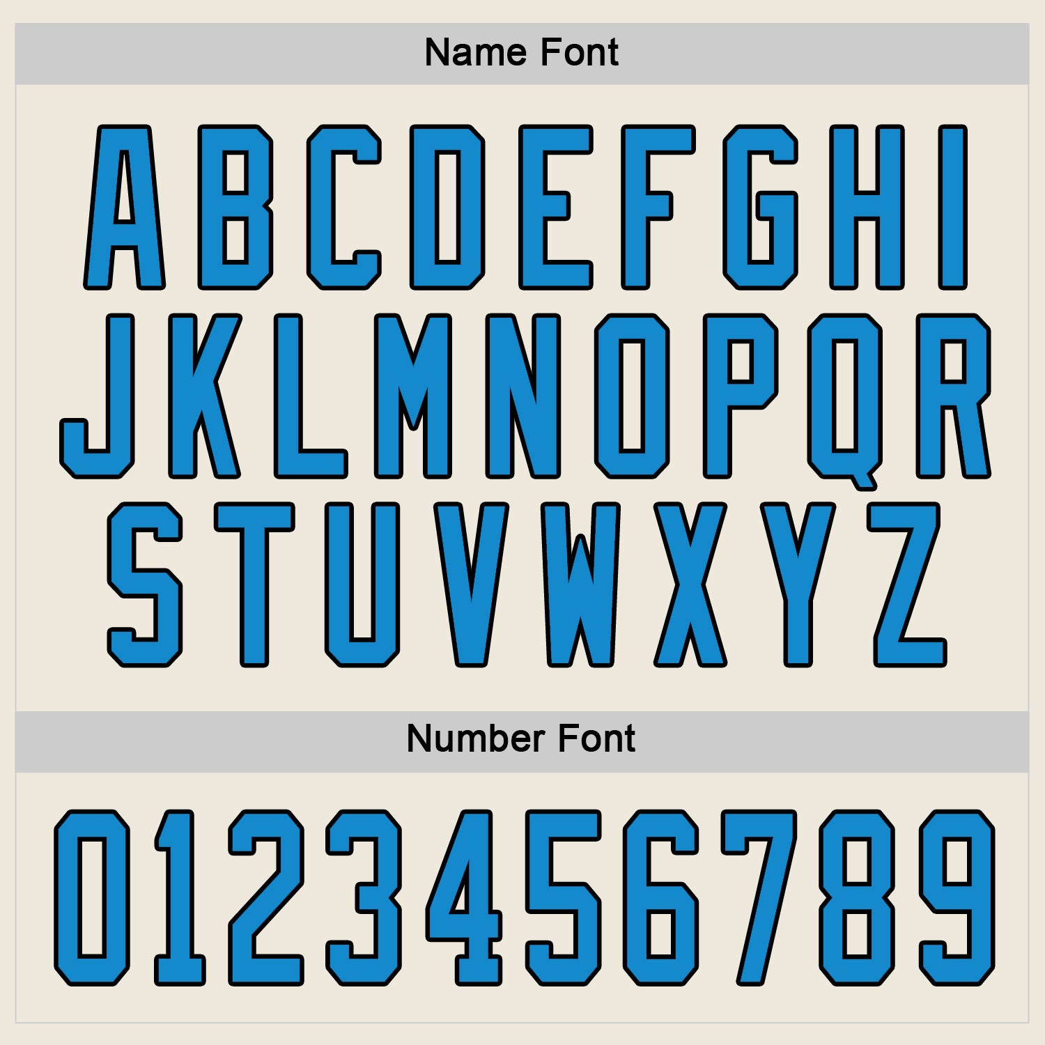 Custom Cream Blue-Black Hockey Jersey