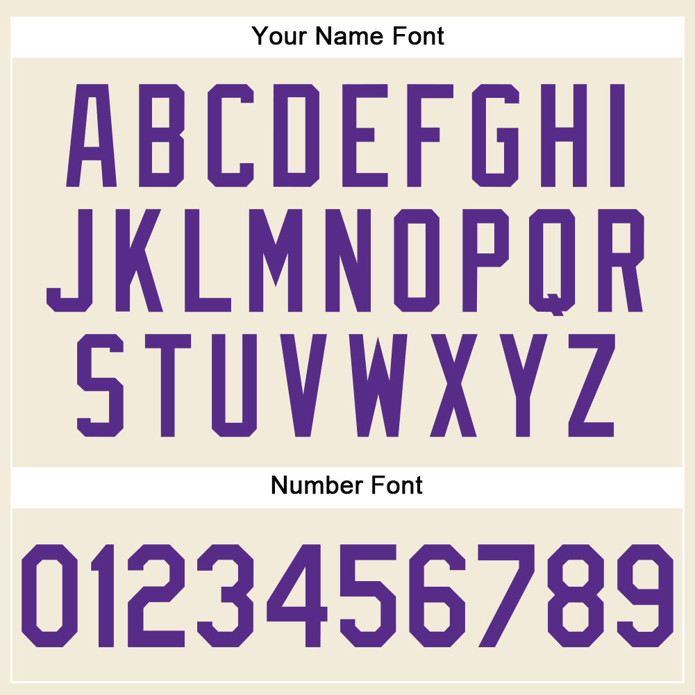 Custom Cream Purple-Gray Performance T-Shirt