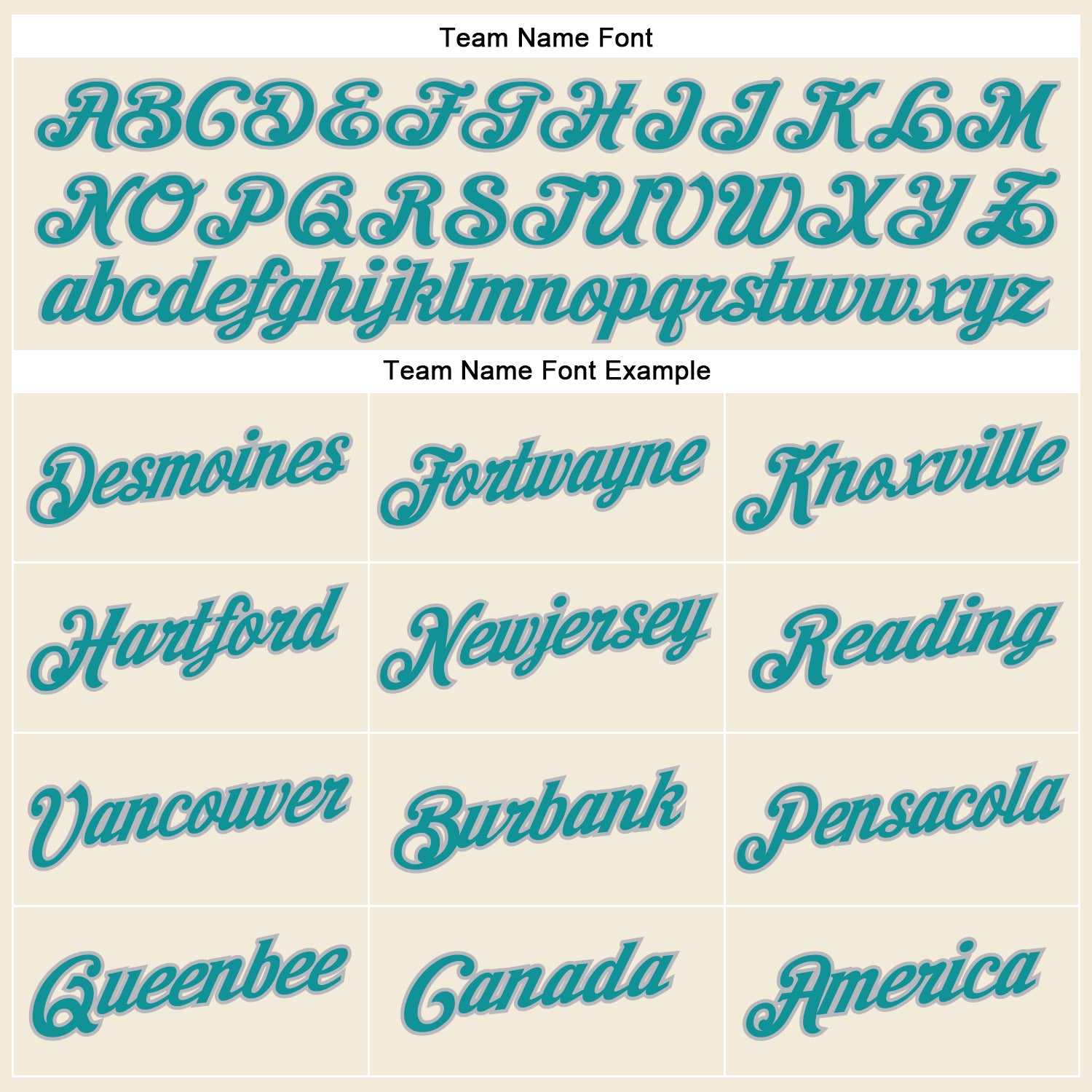 Custom Cream Teal-Gray Performance T-Shirt