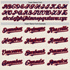 Custom Cream Navy Pinstripe Red Authentic Baseball Jersey