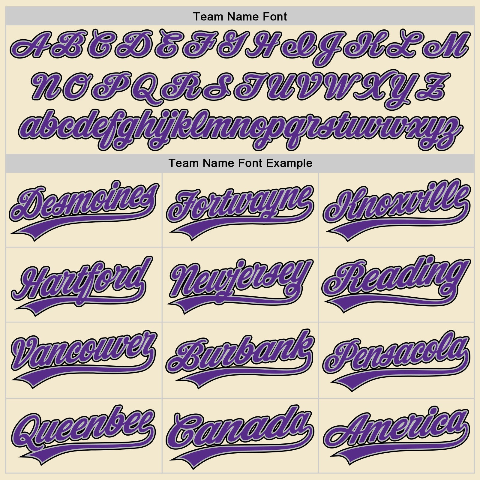 Custom Cream Purple Gray-Black Authentic Throwback Baseball Jersey