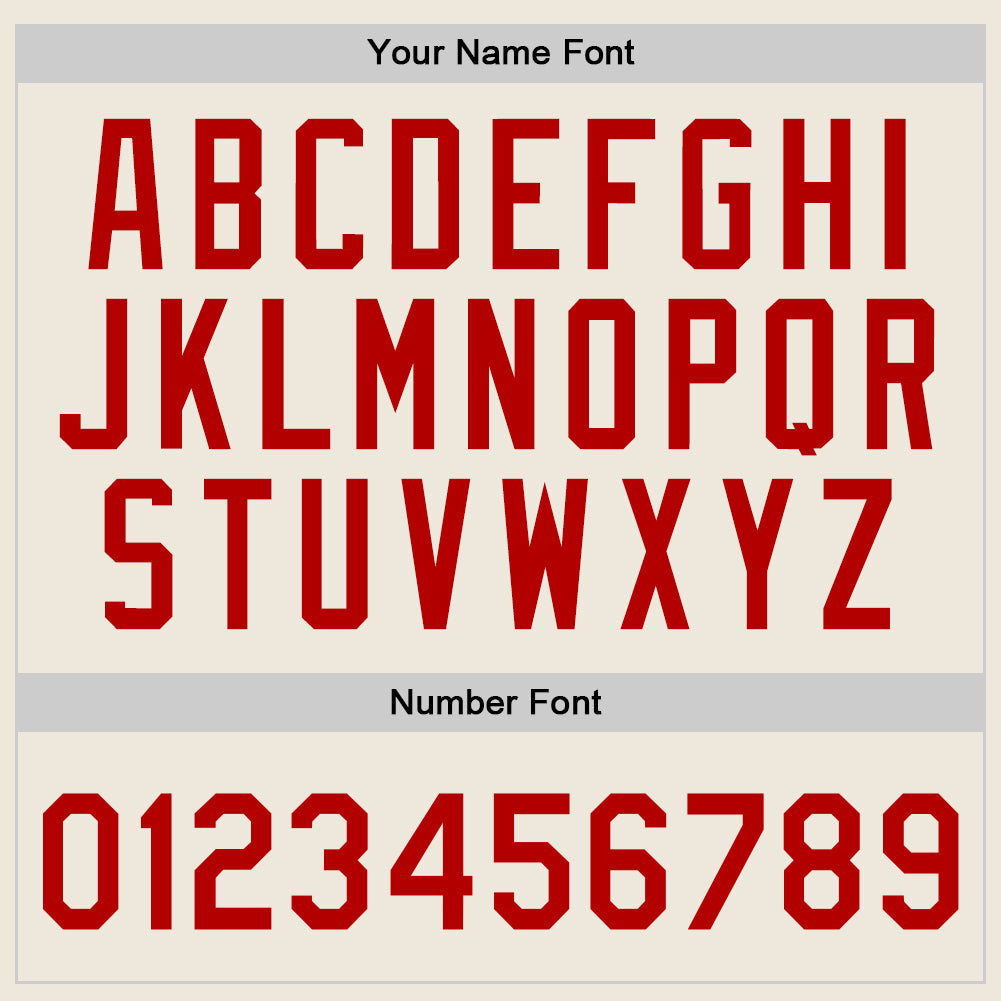 Custom Cream Red-White Authentic Throwback Basketball Jersey