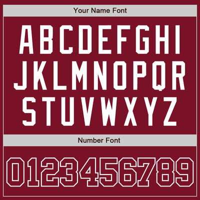 Custom Crimson Crimson-White Authentic Baseball Jersey